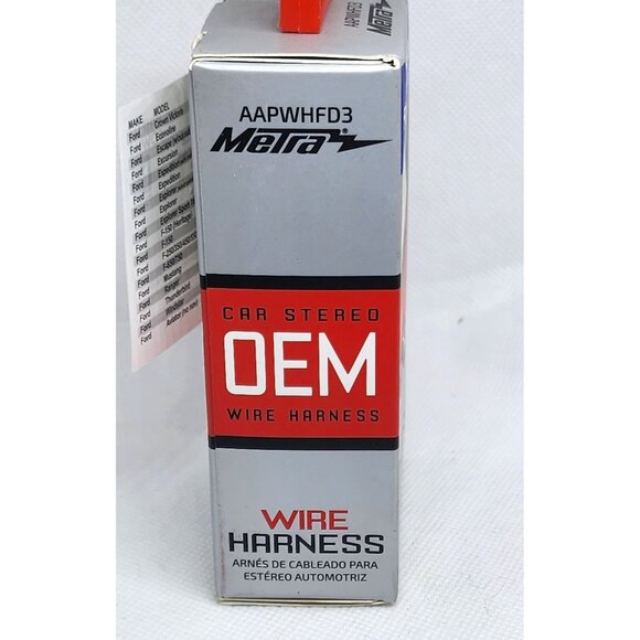 Adv Metra Wire Harness For 1998-2011 Ford Lincoln Mercury Vehicles - Picture 8 of 11